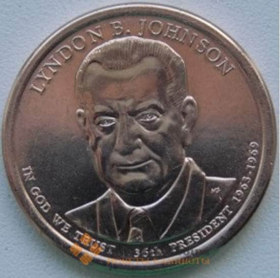 США 1 доллар 2015 36 Президент Линдон Джонсон D арт. С01378