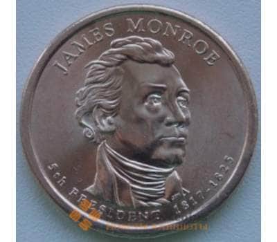 Монета США 1 доллар 2008 5 президент Монро Р арт. С01394