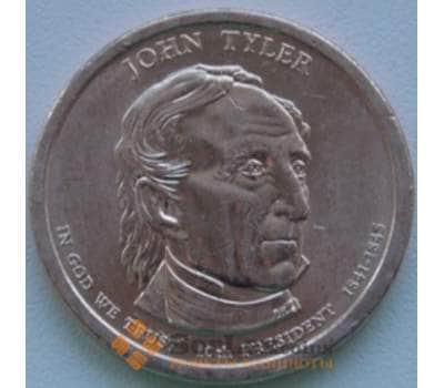 США 1 доллар 2009 10 президент Тайлер Р арт. С01392