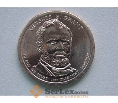 Монета США 1 доллар 2011 18 президент Грант Р арт. С01388