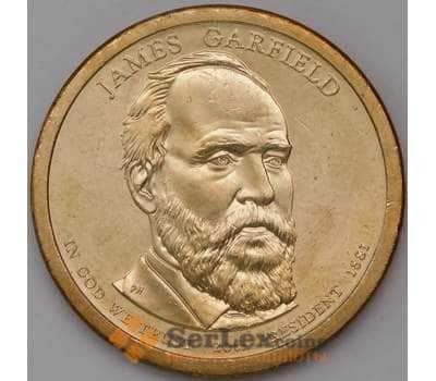 Монета США 1 доллар 2011 20 президент Гарфилд Р арт. С01437