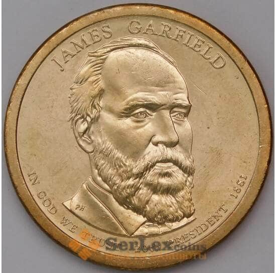 США 1 доллар 2011 20 президент Гарфилд Р арт. С01437 США 1 доллар 2011 20 президент Гарфилд Р арт. С01437