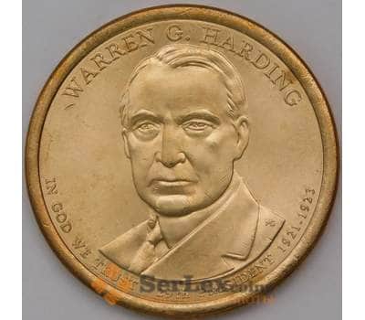 Монета США 1 доллар 2014 29 президент Гардинг D арт. С01438