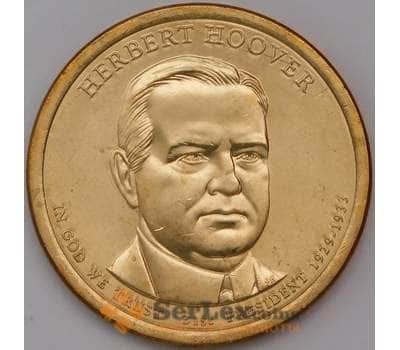 Монета США 1 доллар 2014 31 президент Гувер D арт. С01440