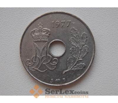 Монета Дания 25 эре 1977 КМ861-1 арт. С01450