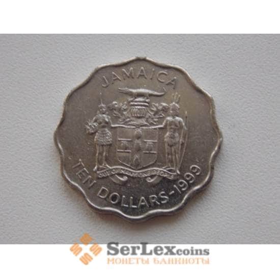 Ямайка 10 долларов 1999 КМ181 арт. С01464