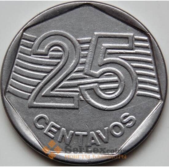 Бразилия 25 cентаво 1994 КМ634 UNC арт. С01470