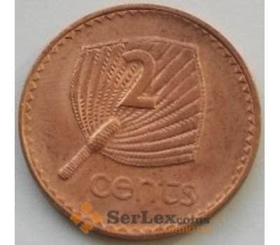 Монета Фиджи 2 цента 1992 КМ50а арт. С01474