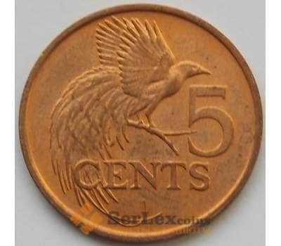 Монета Тринидад и Тобаго 5 центов 1992 КМ30 AU арт. С01477