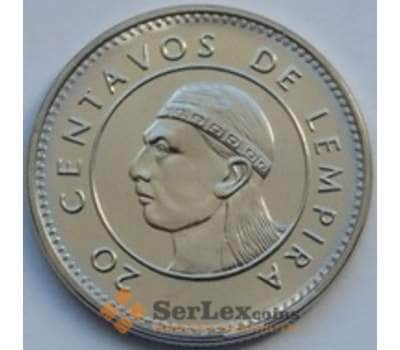 Монета Гондурас 20 сентаво 1995-2012 КМ83-2а UNC арт. С01478