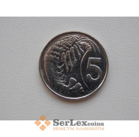 Каймановы острова 5 центов 2005  КМ132 арт. С01480