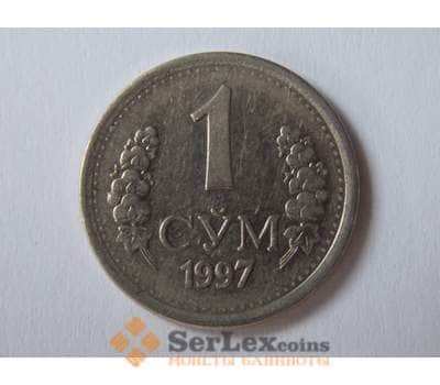 Монета Узбекистан 1 сом 1997 КМ8 арт. С01521