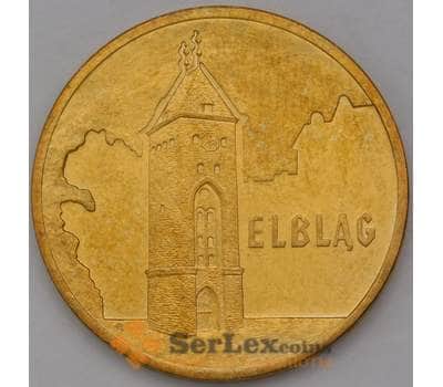 Монета Польша 2 злотых 2006 Y546 Эльблонг  арт. С01489