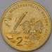 Монета Польша 2 злотых 2007 Y626 Леон Вычулковский  арт. С01507