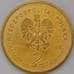 Монета Польша 2 злотых 2008 Y659 Польские поселения в Америке  арт. С01515