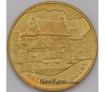 Монета Польша 2 злотых 2008 Y641 Казимеж-Дольны  арт. С01513