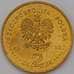Монета Польша 2 злотых 2013 Y876 UNC Умственно отсталые арт. С01334