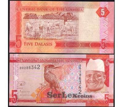 Банкнота Гамбия 5 Даласи 2015 Р31 UNC арт. В00076