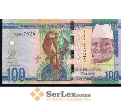Банкнота Гамбия 100 даласи 2015 UNC арт. В00349