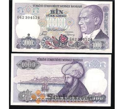 Банкнота Турция 1000 Лир 1986 Р196 UNC  арт. В00161