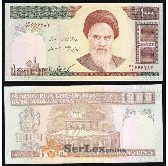 Иран 1000 Риалов 1992-2011 Р143 UNC  арт. В00170