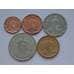 Свазиленд Набор 5 центов -1 лилангени 2011 UNC арт. С01656