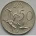 Монета Южная Африка 50 центов 1968 КМ79.1 арт. С02632