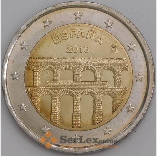 Испания монета 2 евро 2016 КМ1375 UNC арт. С02910