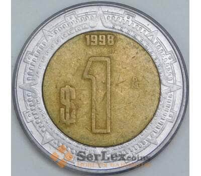 Мексика 1 песо 1998 КМ603 VF арт. 56712
