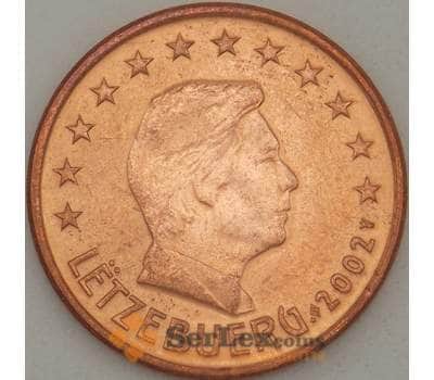 Монета Люксембург 5 центов 2002 КМ77 UNC (J05.19) арт. 18253