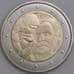 Монета Франция 2 евро 2017 UNC Огюст Роден арт. 11513