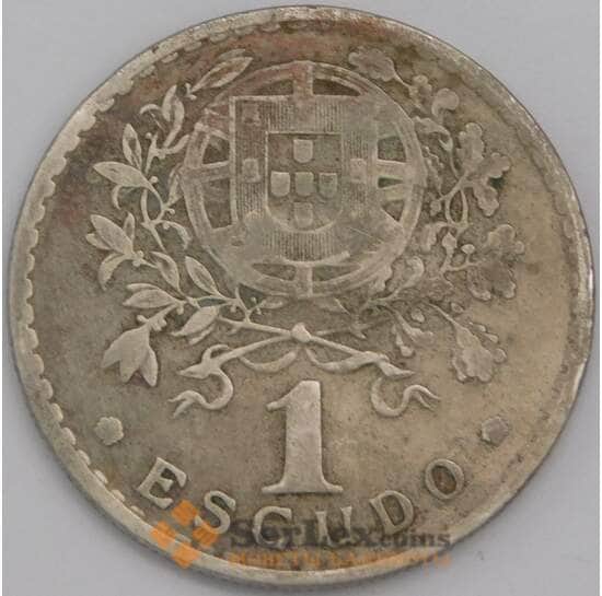 Португалия монета 1 эскудо 1940 КМ578 VF арт. 43259