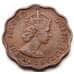 Монета Гондурас Британский 1 цент 1956-1973 КМ27 VF арт. 6520