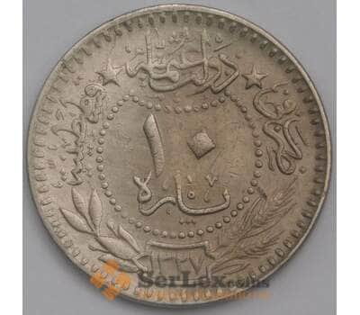 Монета Турция 10 пара 1909 КМ760 VF арт. 6726