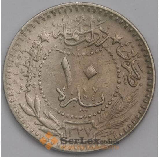 Турция 10 пара 1909 КМ760 VF арт. 6726