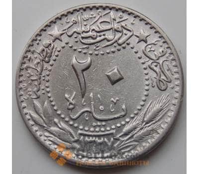 Монета Турция 20 пара 1909-1918 КМ761 VF арт. 6724