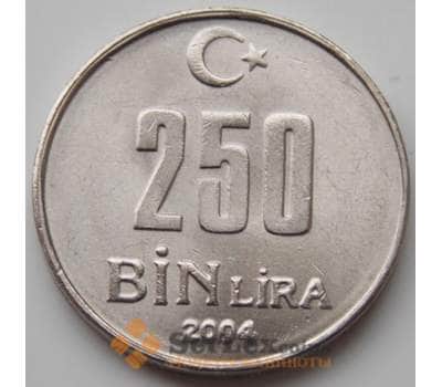 Монета Турция 250000 лир 2002-2004 КМ1137 UNC арт. 6731