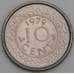 Суринам монета 10 центов 1979 КМ13 AU арт. 46314