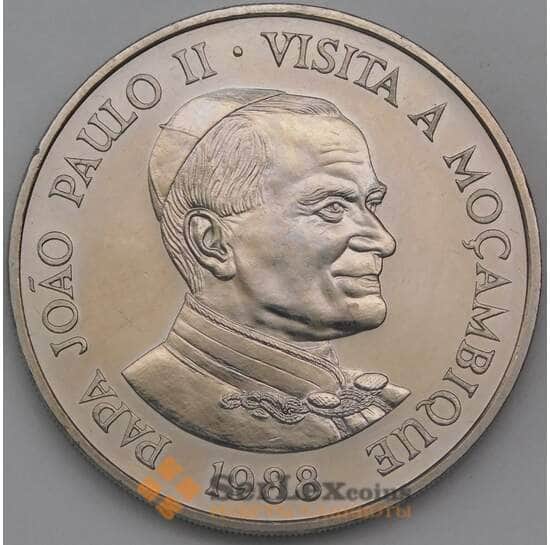 Мозамбик 1000 метикал 1988 Визит Иоанна Павла II арт. 29618