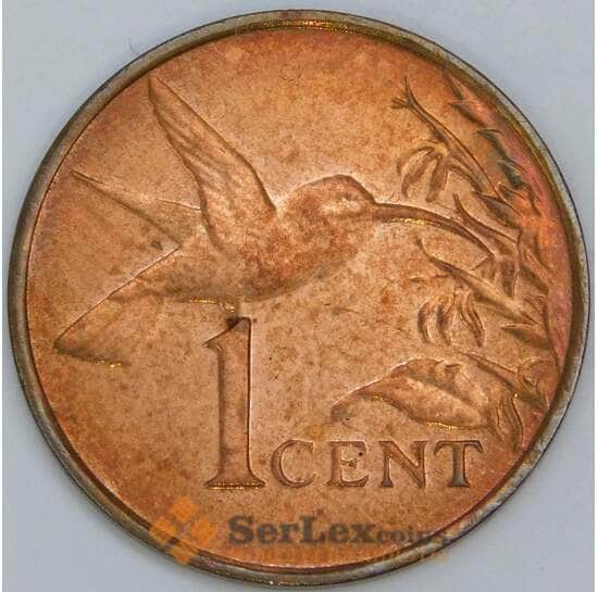 Тринидад и Тобаго 1 цент 2000 КМ29 AU арт. 57529