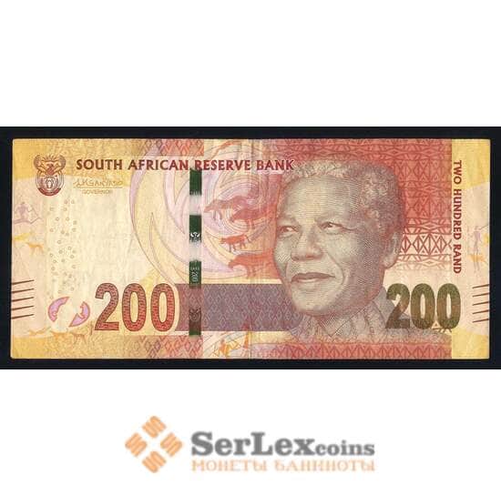 Южная Африка / ЮАР 200 рандов ND (2013-2016) Р142b F арт. 55962 Южная Африка / ЮАР 200 рандов ND (2013-2016) Р142b F арт. 55962