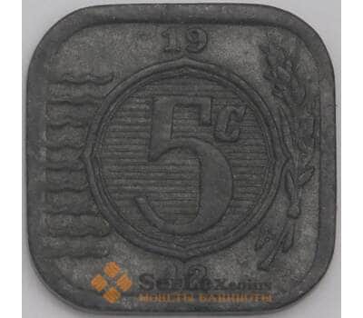 Нидерланды монета 5 центов 1942 КМ172 XF арт. 42624