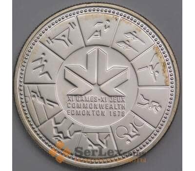 Канада монета 1 доллар 1978 КМ121 BU XI Игры содружества арт. 42907