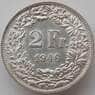 Швейцария 2 франка 1946 КМ21 aUNC арт. 11762