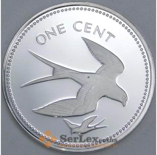 Белиз 1 цент 1974 КМ38a Proof арт. 12137