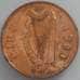 Монета Ирландия 2 пенса 1980 КМ21 aUNC арт. 16579