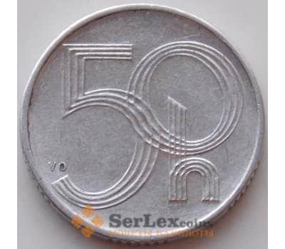 Монета Чехословакия 50 геллеров 1993 КМ3 AU арт. 13261