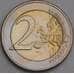 Греция 2 евро 2012 КМ245 10 лет евро наличными  UNC арт. 46784