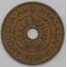 Родезия и Ньясаленд монета 1/2 пенни 1958 КМ1 AU арт. 41237
