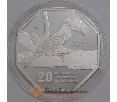 Эсекибо 20 гульденов 2020 Prooflike 2023 Unusual арт. 45572